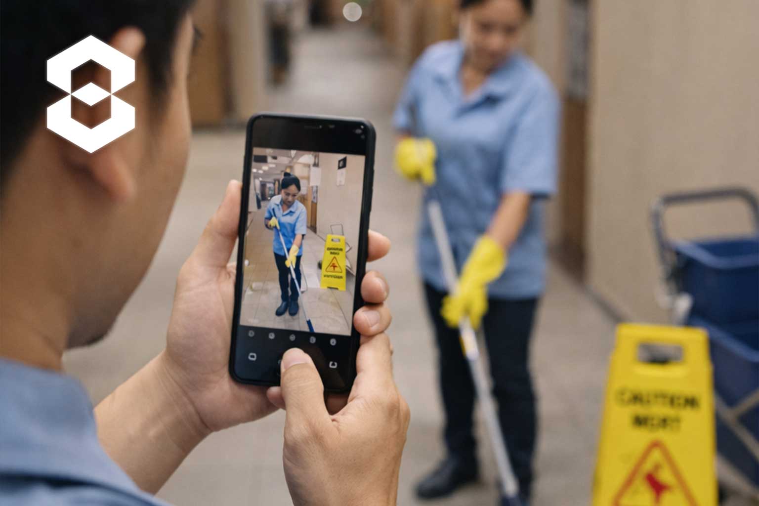 Field team capturing evidence